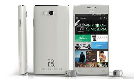Solo S450 smartphone taps music to play in Nigeria