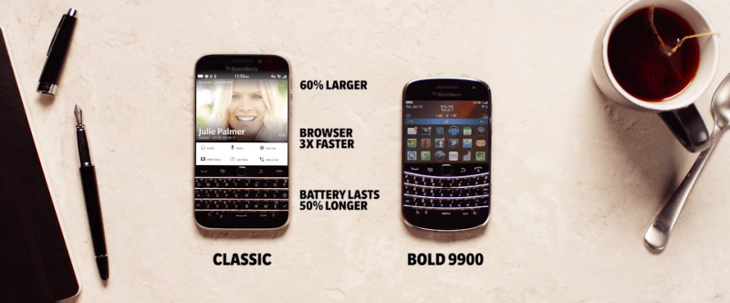 Blackberry Classic vs Balckberry Bold 9900: How they compare
