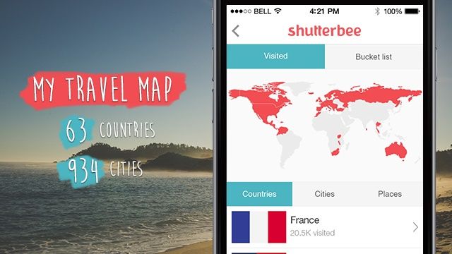 ShutterBee Travellers App for iPhone now lets users do more than sojourn