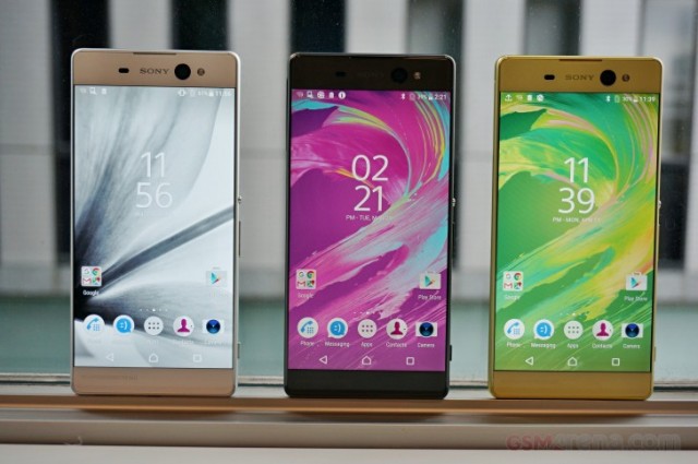 Xperia XA Ultra in different colours